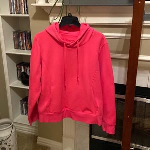 Under Armour. Like new.  Pink xl hoodie